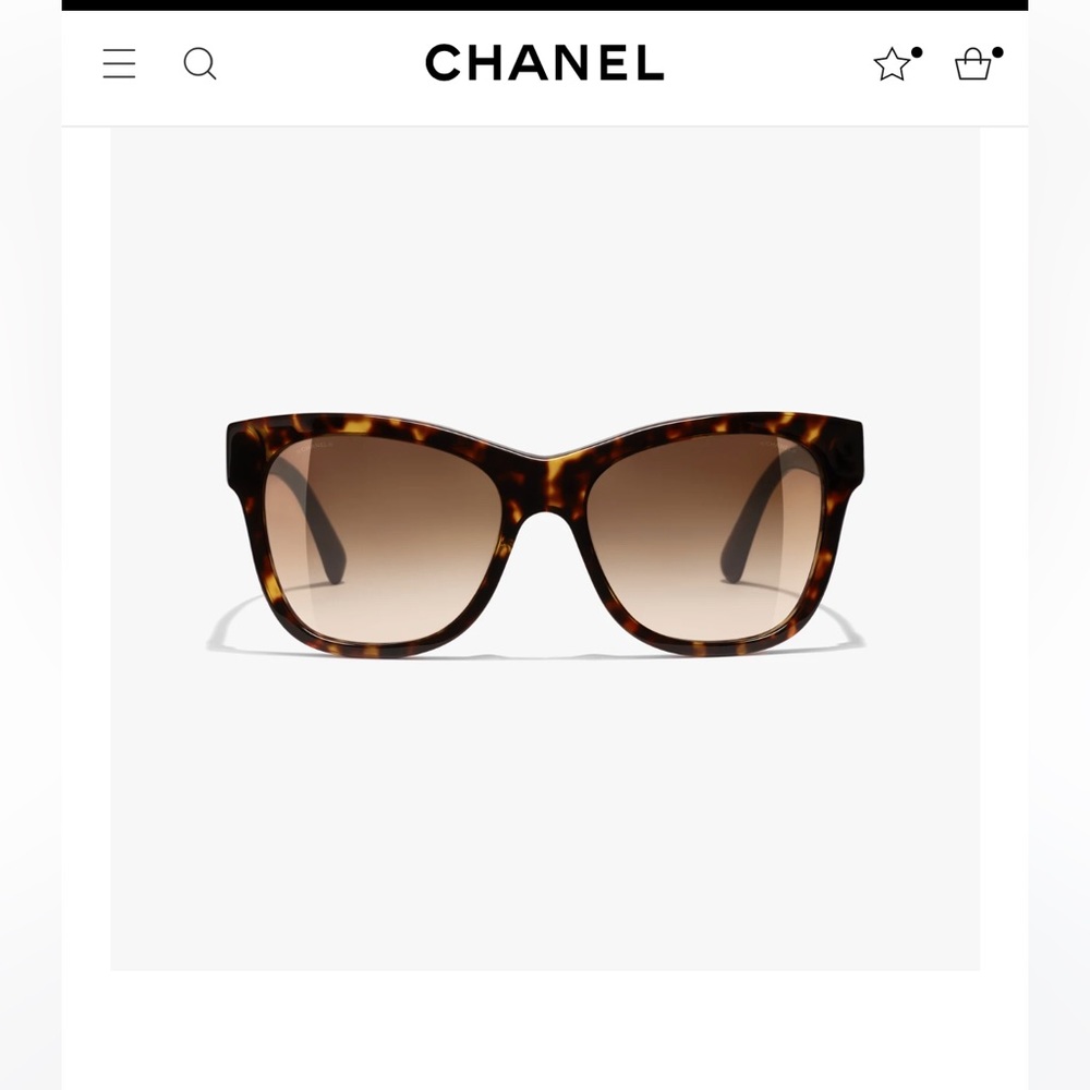 NWT AUTHENTIC 🇫🇷CHANEL SQUARE SUNGLASSES 🕶️